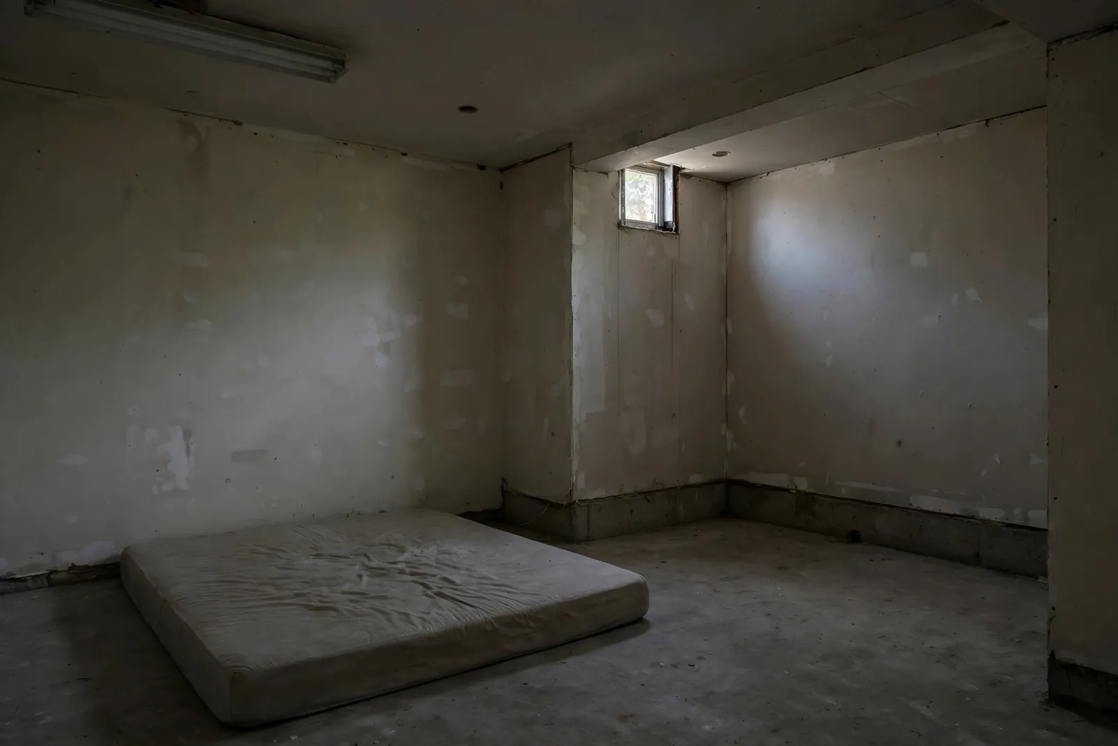Before photo,  Basement Bedroom Conversion in St. Charles, by Waldorf Egress Window Company