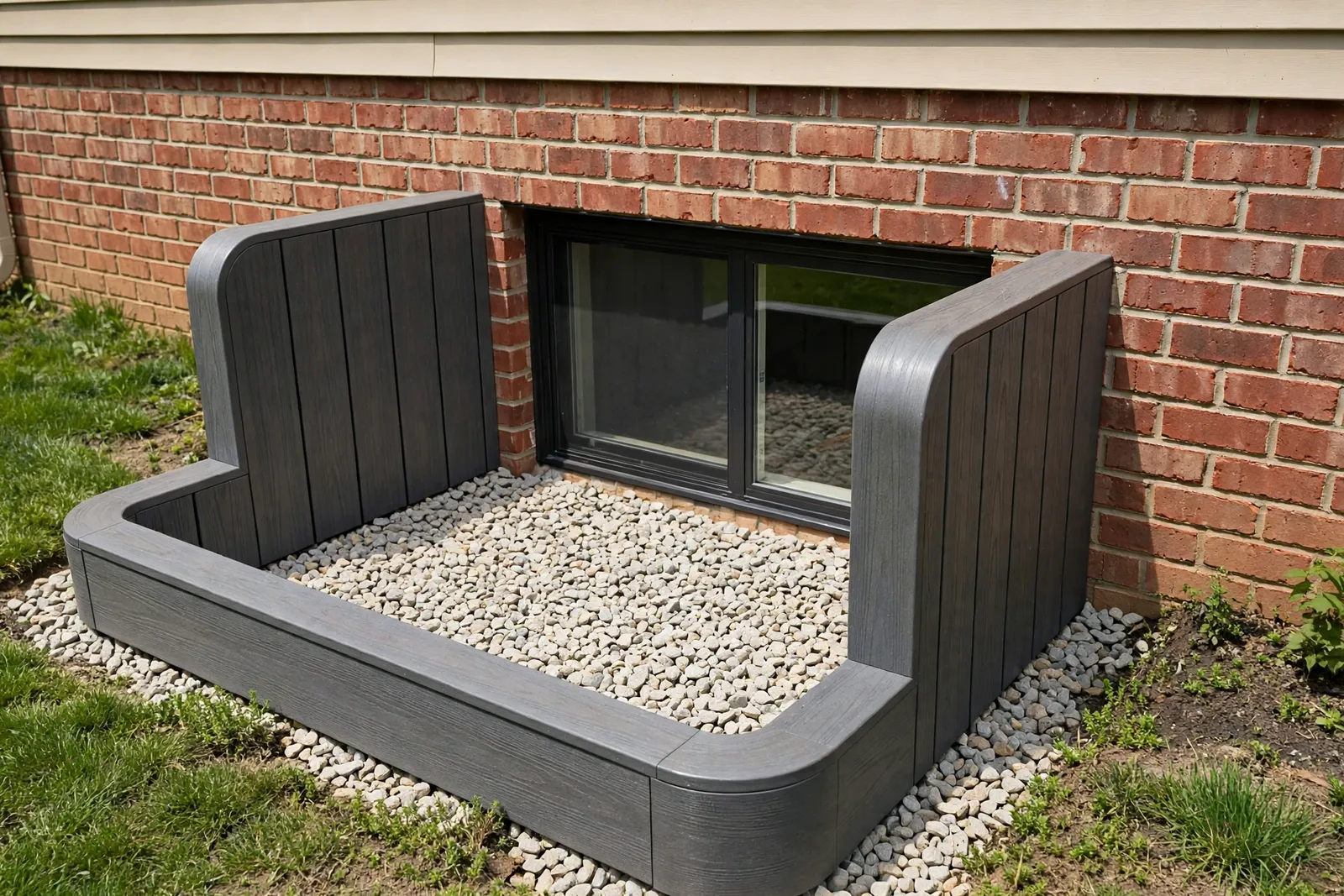 Egress Window Well Replacement — Egress Window Well Replacement in Dorchester by Waldorf Egress Window Company